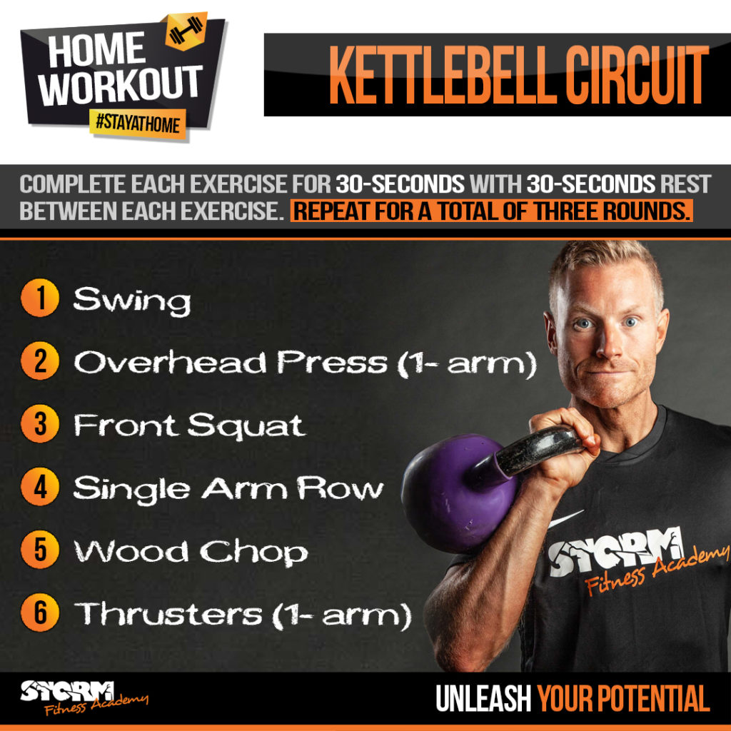 Kettlebell workout with Jon Bond