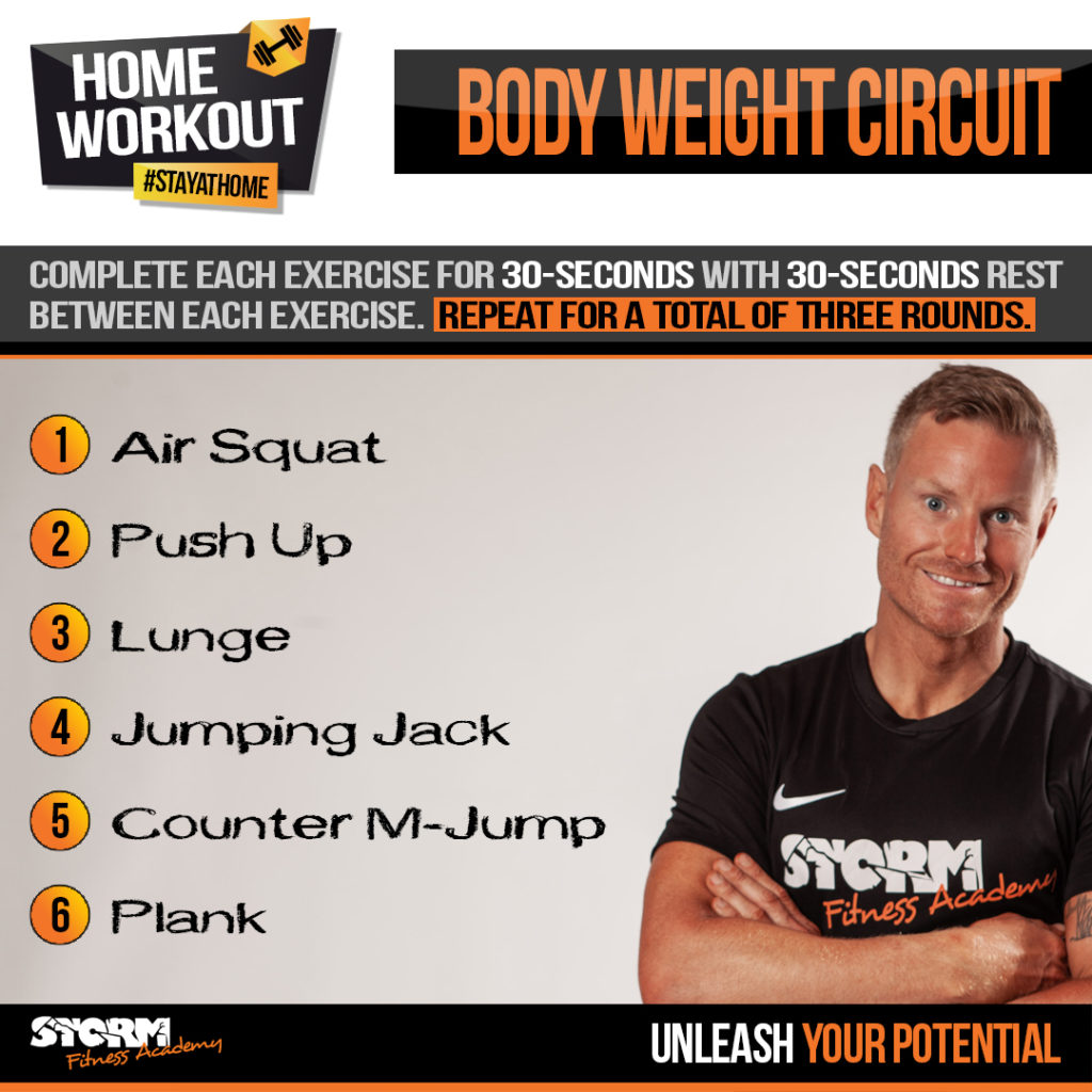 Jon Bond explains how to plan a Bodyweight Circuit