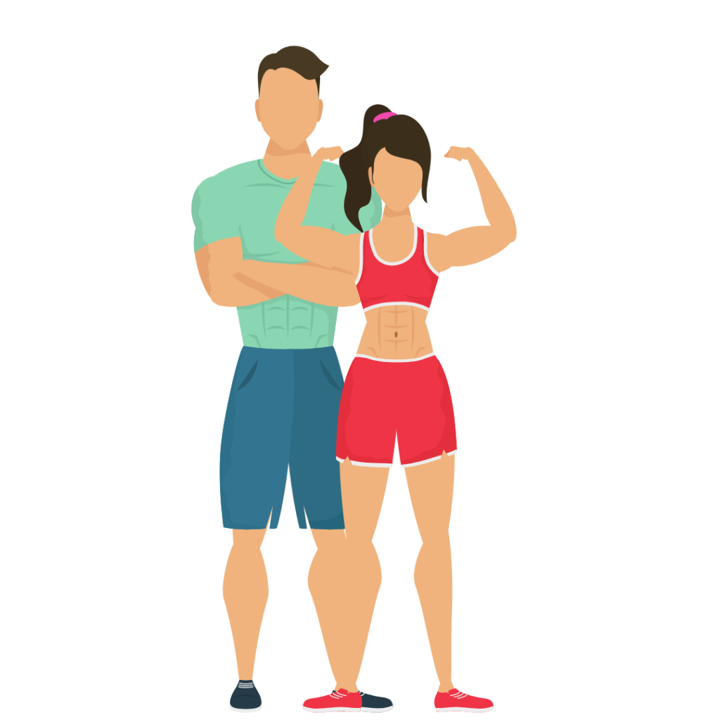 Man and Woman fitness