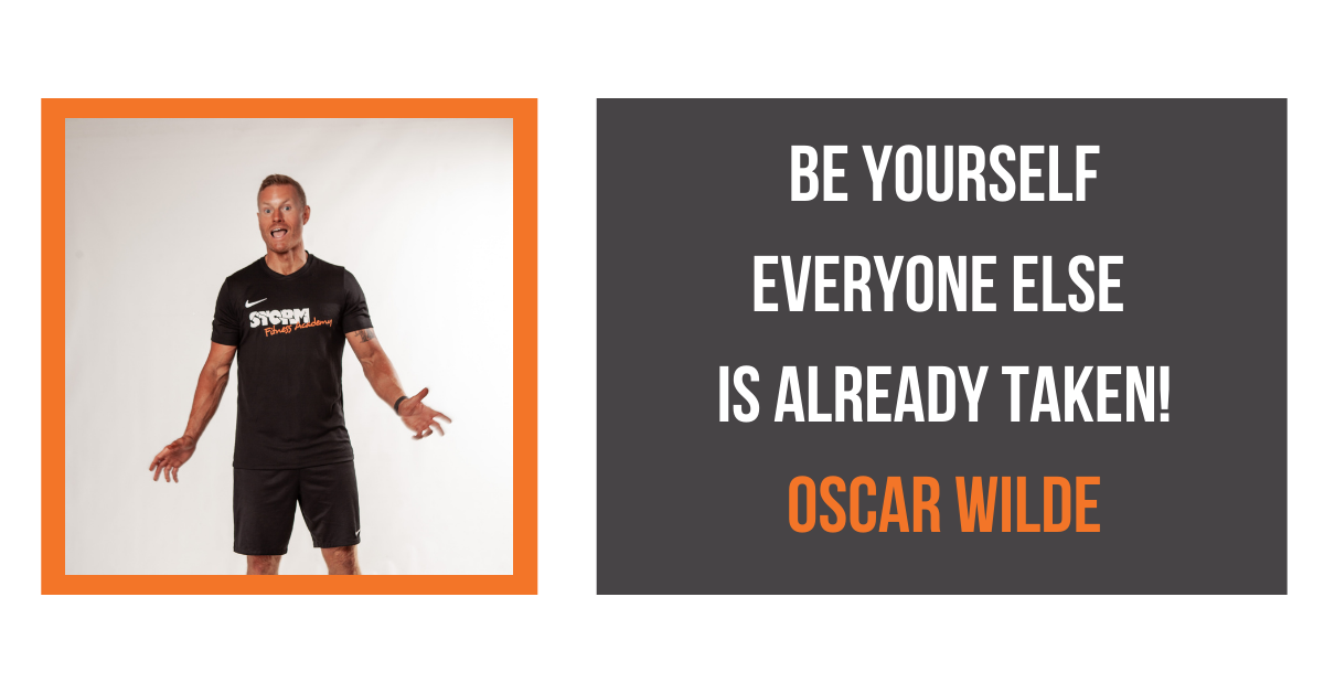 hwo to be yourself as a fit pro