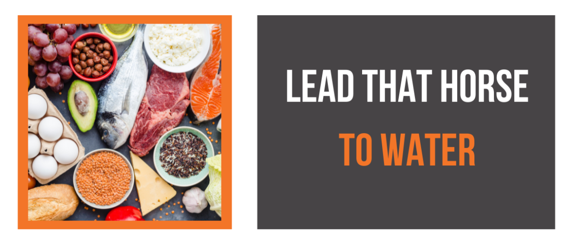 how to work on a client's nutrition