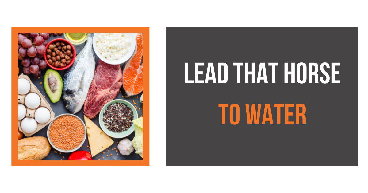 how to work on a client's nutrition