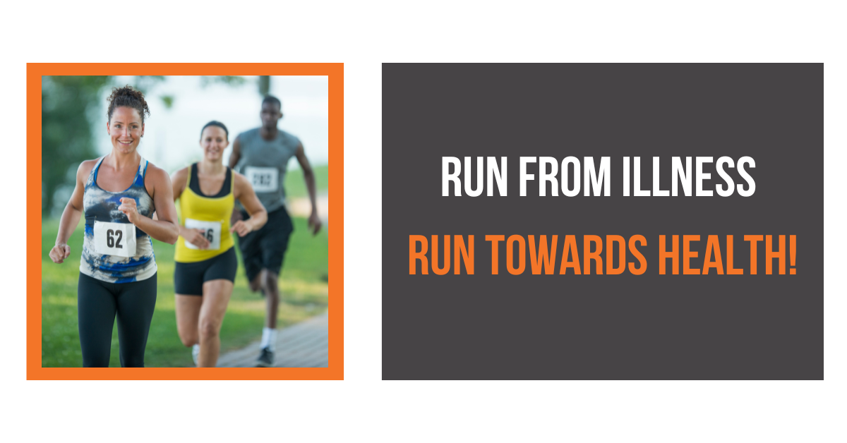 the image links to an article on The Benefits of Running