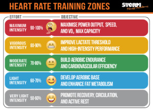 this image links to an article on heart rate zones and training